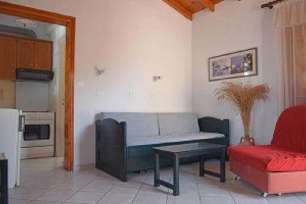 Δίχωρο Στούντιο Στον Κέντρο Του Αρμενιστή Apartment Armenistis  Ngoại thất bức ảnh